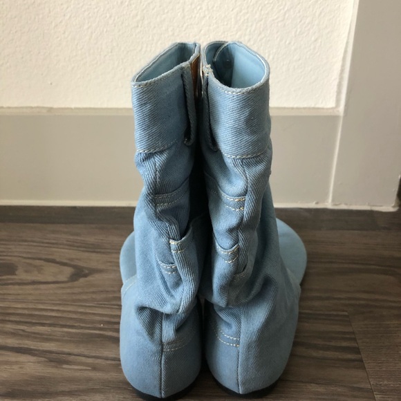 CAPE ROBBIN MATIE - DENIM SANDALS by CAPE ROBBIN - Picture 2 of 7